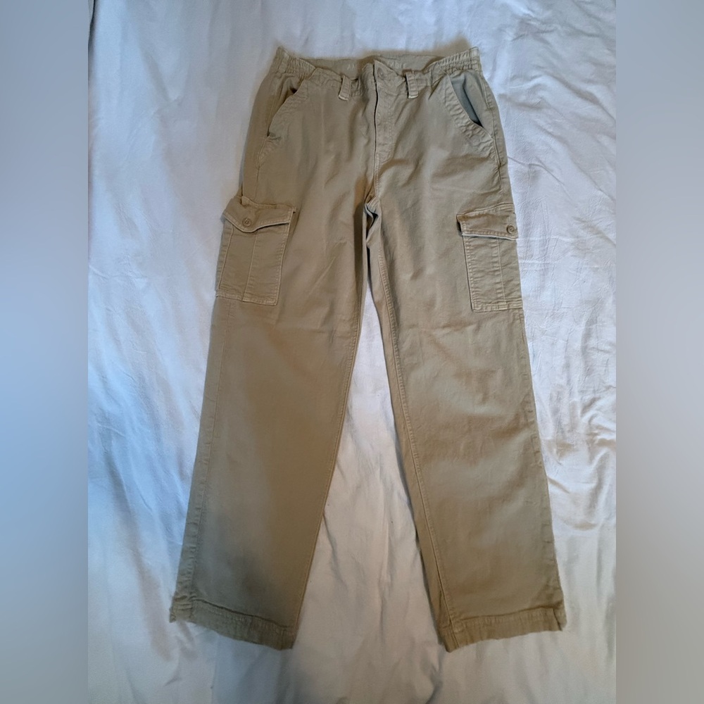 American Eagle Outfitters Khaki Cargo Pants